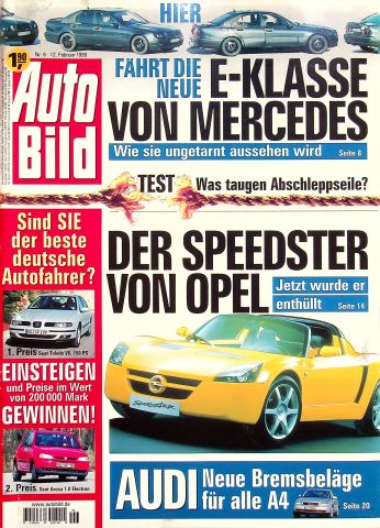 Deckblatt Auto Bild (06/1999)